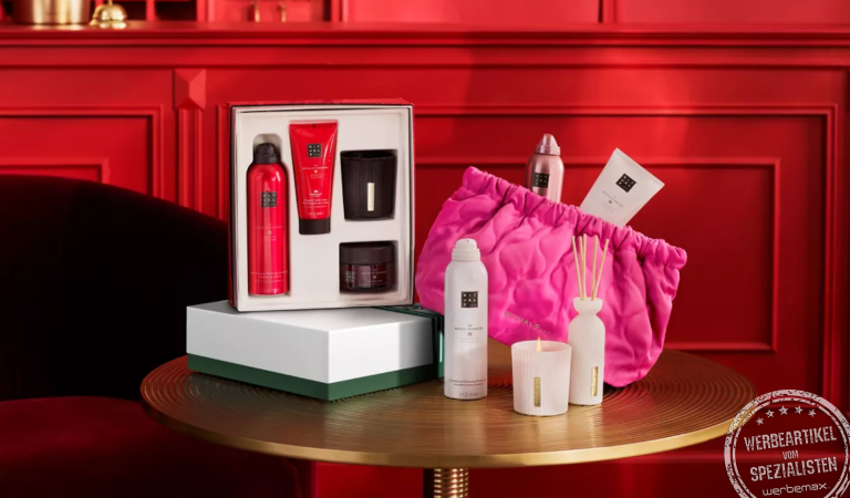 Rituals Geschenksets mit hochwertigen Pflegeprodukten als Premium Mitarbeitergeschenke.