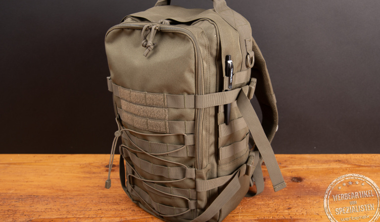 Halfar Laptop Rucksack MOLLE mit Logo als hochwertiges Kundengeschenk