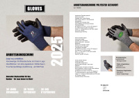 Produktdatenblätter Arbeitshandschuhe