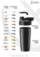Premium Shaker X Druck- und Verschlussfarben &Uuml;bersicht
