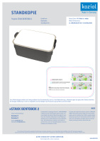 koziol Lunchbox STAKK Druckstandskizze InMould