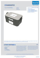 koziol Lunchbox STAKK Druckstandskizze Tampondruck