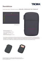 TROIKA Smart Traveller Organizer Druckstandskizze