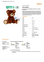 Produktdatenblatt RecycelB&auml;r&reg;