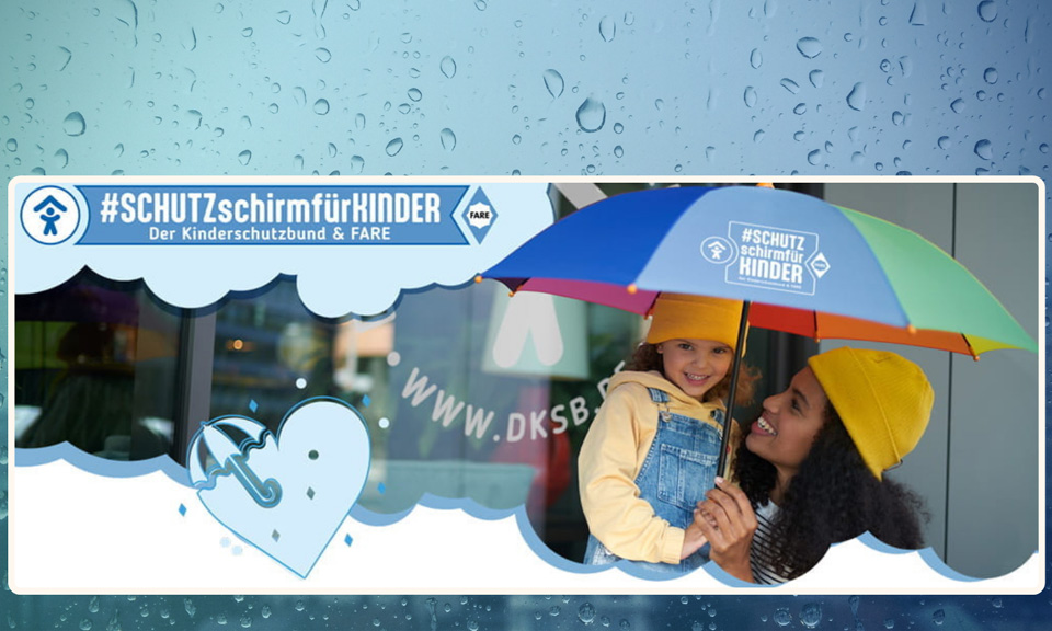 Aktion #SCHUTZschirmf&uuml;rKINDER 