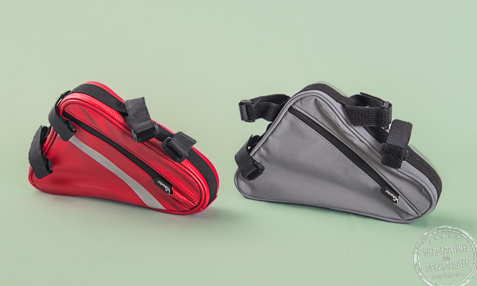 Valkental Rahmentaschen f&uuml;r das Fahrrad rot und grau