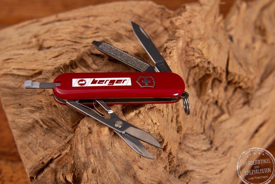 Victorinox Taschenmesser Classic SD in rot mit Logo