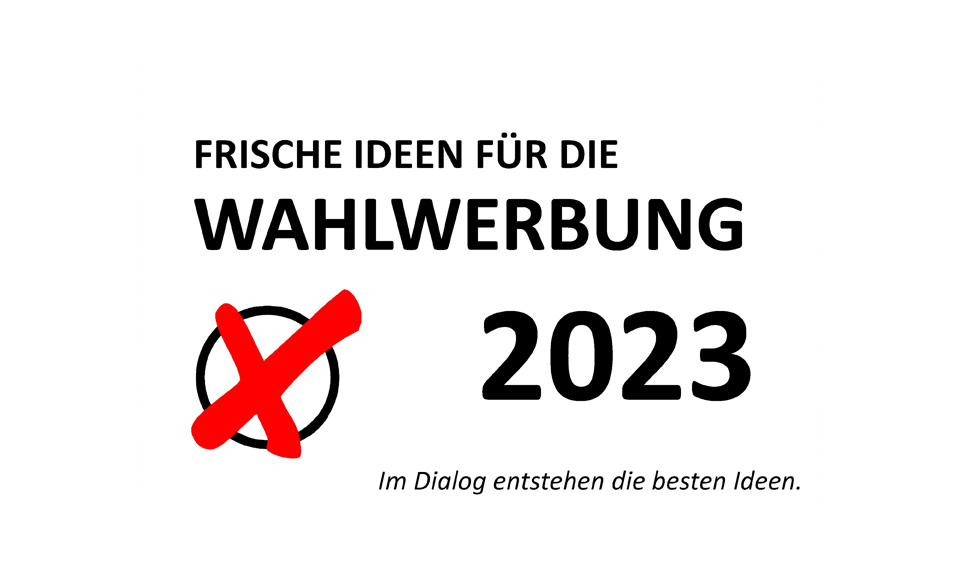 werbemax Ideen für die Wahlwerbung