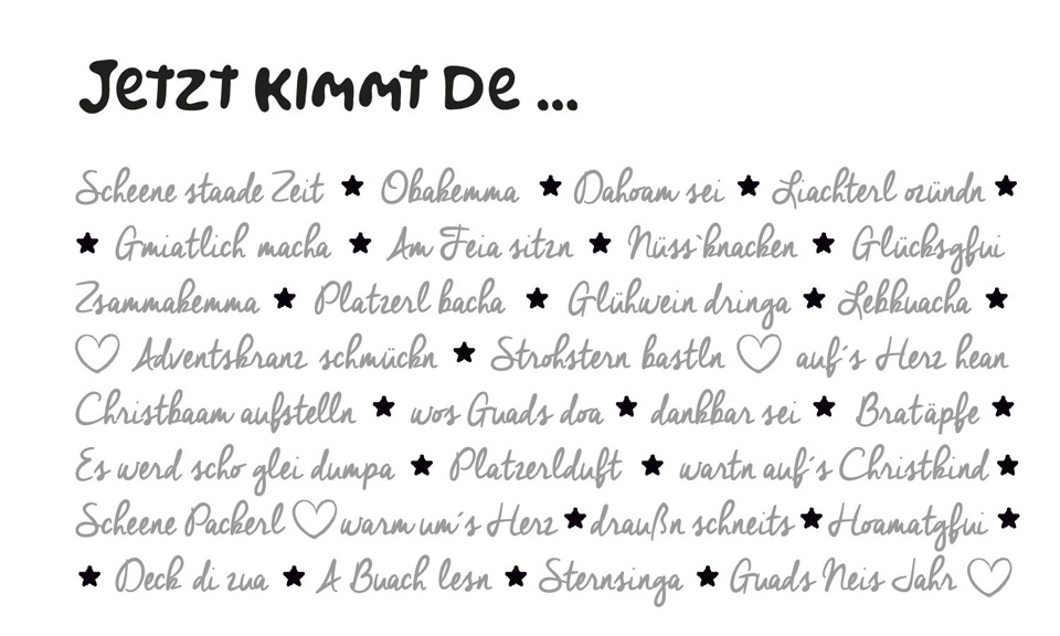 Wortlicht W&uuml;nsche werbemax